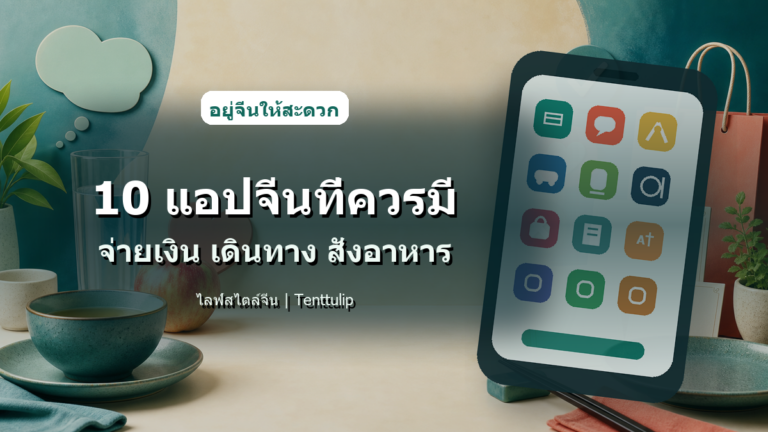 ปกบทความ 10 แอปจีนที่คนอยู่จีนควรมี สำหรับจ่ายเงิน เดินทาง สั่งอาหาร และแปลภาษา