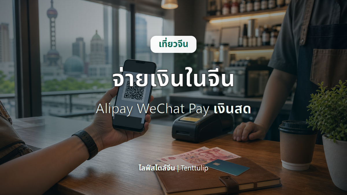ปกบทความจ่ายเงินในจีนด้วย Alipay WeChat Pay เงินสด และบัตรต่างประเทศ
