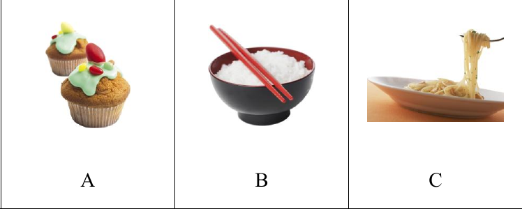 รูปตัวเลือก A B C ข้อ 6
