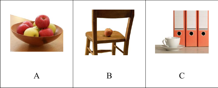 รูปตัวเลือก A B C ข้อ 9