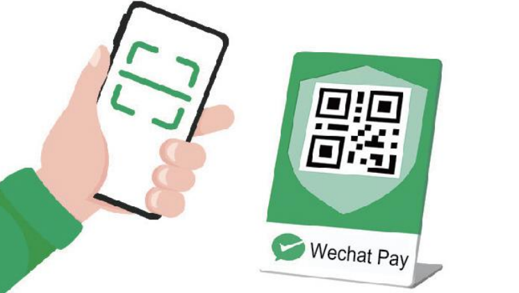 ตัวอย่างสแกน QR Code เพื่อจ่ายด้วย WeChat Pay