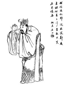 ภาพวาดเหมือนเล่าเจี้ยง 刘璋 จาก Wikimedia Commons