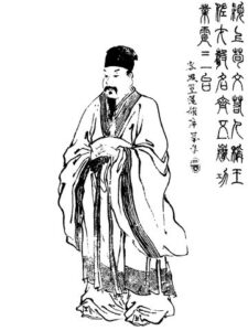ภาพวาดเหมือนซุนฮก 荀彧 จาก Wikimedia Commons