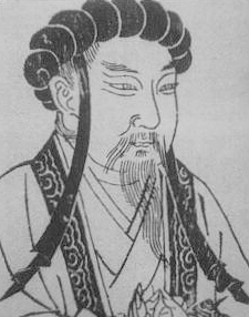 ภาพวาดเหมือนจูกัดเหลียง 诸葛亮 จาก Wikimedia Commons