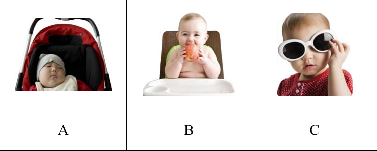 รูปตัวเลือก A B C ข้อ 6