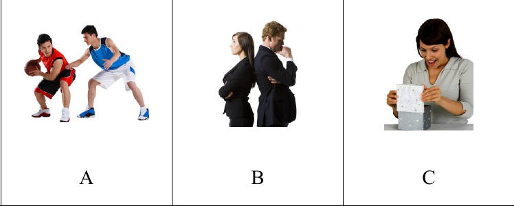 รูปตัวเลือก A B C ข้อ 6