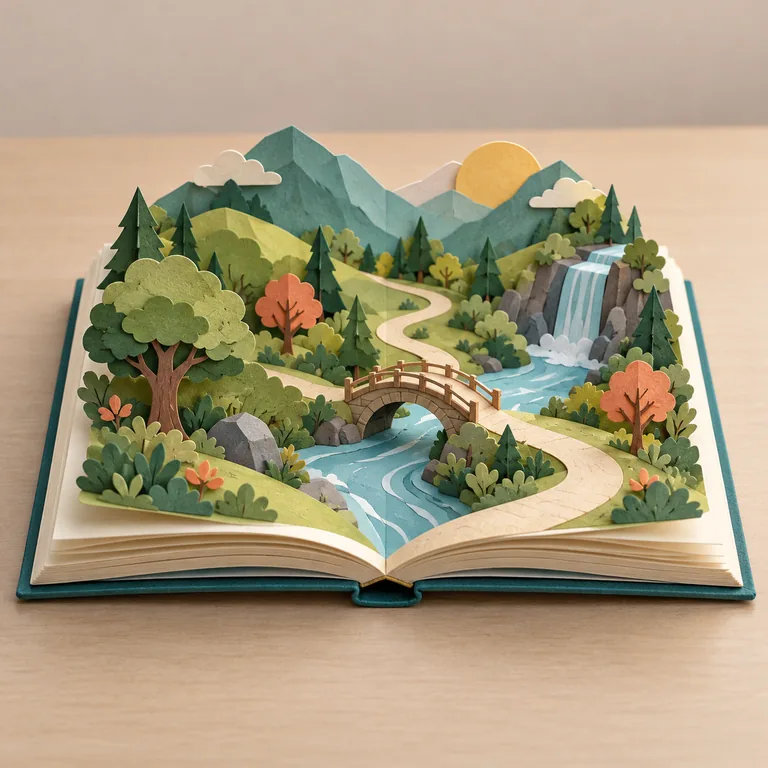 หนังสือป๊อปอัปที่มีโลกกระดาษชวนสำรวจ สื่อความหมายของ 有趣