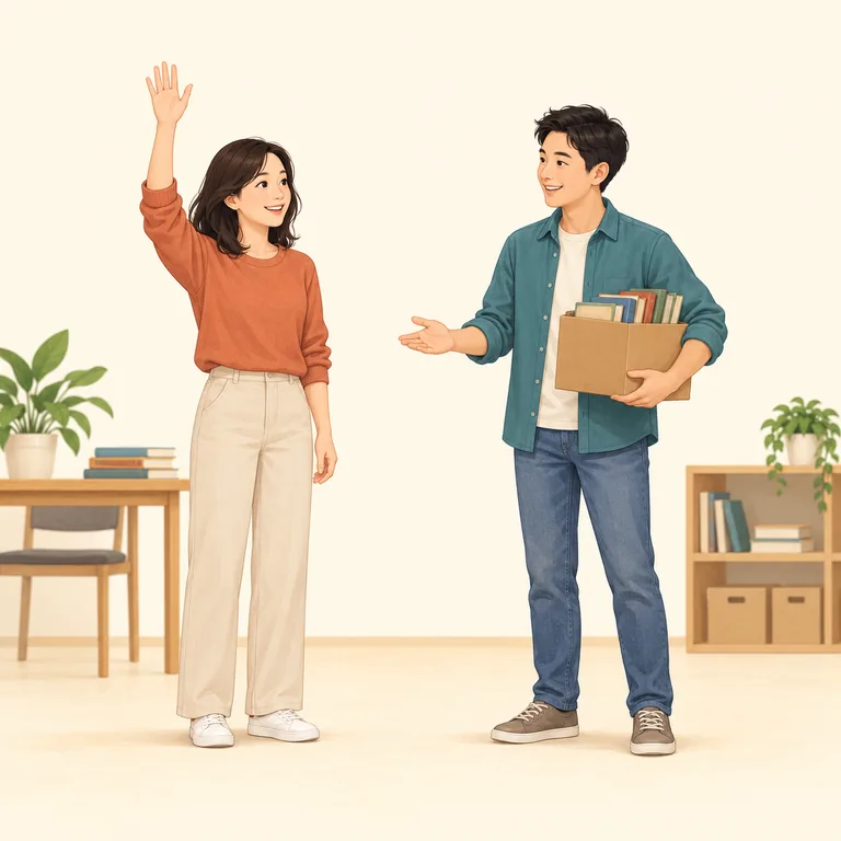 ผู้ใหญ่ยกมืออาสาช่วยงานกับผู้จัดที่ถือกล่องหนังสือ เพื่อประกอบความหมายของความสมัครใจ